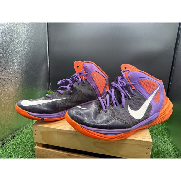Nike Hyperdunk - Purple/Orange - Size 10.5M - Picture 5 of 11
